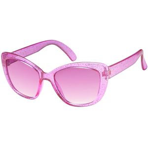 Gil Sonnen Brille Mädchen Kinder UV Schutz 400 Retro Modern Cat-Eye Desginer 30409 Pink/Lila