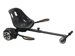 Denver Hoverboard Sitz, Go Kart Sitz, Schwarz, Metall, 16,5 cm (6.5 Zoll), KAR-1550