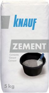 Knauf Zement PZ 45 F für Beton- und Mörtelmischungen 5 kg/ Sack