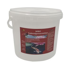 MIBO Fadenalgenvernichter 5000 g Granulat für 150.000 Liter mit Messbecher