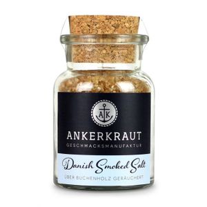 Ankerkraut Dänisches Rauchsalz im Korkenglas 160 g Danish Smoked Salt