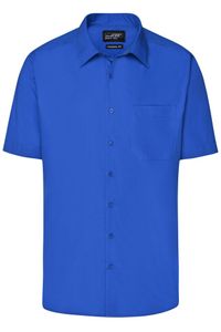 Men's Business Shirt Short-Sleeved royal, Gr. 5XL