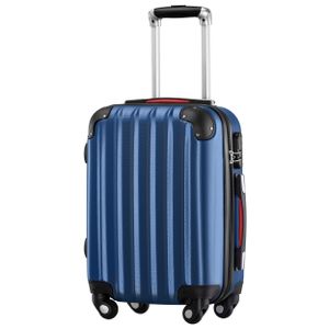 Koffer-Baron® »Hartschalenkoffer Basic Kabinnenkoffer Handgepäck ABS, Naviblau«