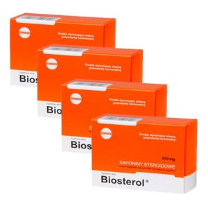 4x Megabol Biosterol | 30 Kapseln je Packung (insg. 120 Stück) | Body Building Kraftsport Testobooster Saponine | Nahrungsergänzungsmittel (4er Pack)