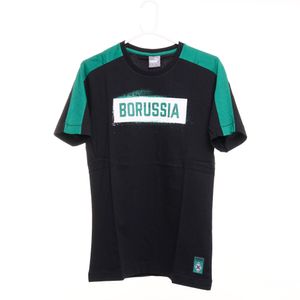 Puma Borussia Mönchengladbach - Herren Stencil Tee Shirt - 754186-01 schwarz , Größe M