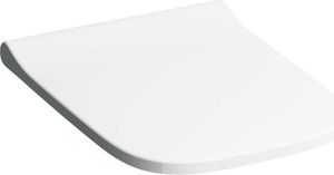 Geberit Smyle Square WC-Sitz, schmales D mit Absenkautomatik, weiß