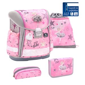 Belmil Schulranzen Set Mädchen Ballerina "Ballet Light Pink" 1.Klasse Einschulung Grundschule CLASSY 2024