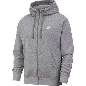 NIKE M Nsw Club Hoodie Fz Bb Sweatjacke Herren grau L