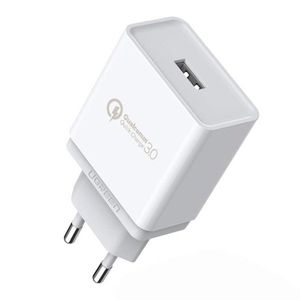 Ugreen CD122 Quick Charge 3.0 Quick Charge 3.0 18W 3A USB Wandladegerät Weiß (10133)