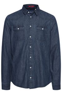 Herren BLEND Langarm Jeans Hemd Langarm Regular Fit Freizeit Shirt Baumwolle |