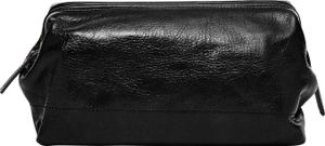 FOSSIL Kulturbeutel Frame Shave Kit Dark Brown dunkelbraun