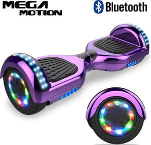 Hoverboard Citysports 6.5 Zoll Self Balance Scooter Elektroroller mit Bluetooth und Blinkenden Rädern E-Board Hover E-Skateboard