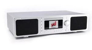 Block BB-200 Netzwerk DVD-Kompaktanlage, 1 Lautsprecher, 35 Watt RMS, Internetradio, CD, DVD, Blu-ray, WLAN, USB, HDMI, Ethernet, UPnP, DLNA-zertifiziert, Smartphone-Steuerung, Bluetooth
