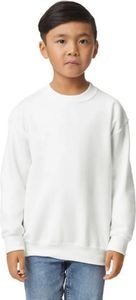 Gildan - Sweatshirt Rundhalsausschnitt für Kinder RW9963 (104) (Weiß)
