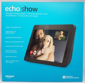 Amazon Echo Show 2. Gen., Smarthome, Sprachsteuerung, schwarz
