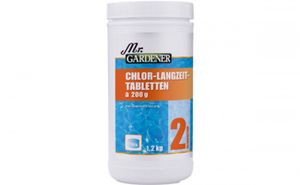 Mr. GARDENER Chlor - Langzeit Tabletten 1,2 KG 0505702MG