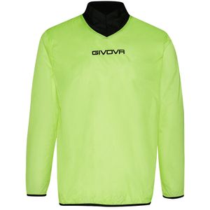S yellow fluo|Givova Rib Neck Herren Regenjacke RJC01-0019