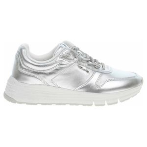 Tamaris schnürer Damen Schnürschuhe in Silber, Größe 39