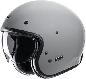 HJC V31 Solid Retro Jethelm (Gray,M (57/58))