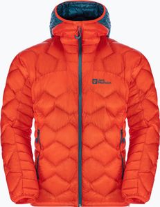 Jack Wolfskin Herren Alpspitze Down Hoody Skit Jacke orange 1206771_3017
