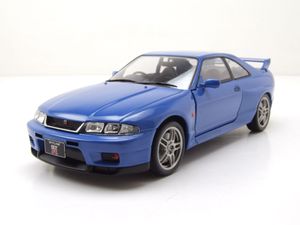 Whitebox 124172 Nissan Skyline GT-R R33 RHD 1997 blau 1:24