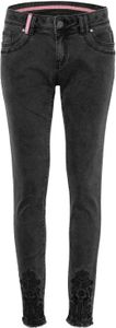Trachtenjeans Lina dunkelgrau 32