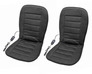 2 x Sitzheizung Auto Sitz+Rücken Auflage 12V Sitzheizung  Nachrüsten Schnellaufheizung Autositzheizung CARBONHEIZMATTE