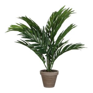 Mica Decorations Areca Palme Kunstpflanze im Blumentopf Stan - H45 x Ø60 cm - Grün