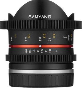 Samyang 8 mm / F 3.1 CINE UMC FISH-EYE II Fisheye-Objektiv fÃ1/4r Sony E-Mount Systemkameras, F3,1 Samyang 8 mm / F 3.1 CINE UMC FISH-EYE II Fisheye-Objektiv fÃ1/4r Sony E-Mount Systemkameras, F3,1