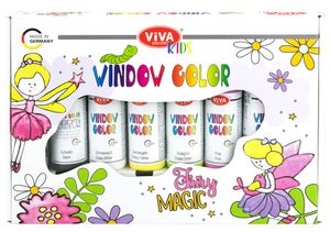 ViVA DECOR Viva KIDS Window Color Set "Fairy Magic"