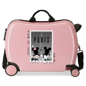 Joumma Bags Sitzkoffer Ziehkoffer Kinderkoffer Kinder Hartschalen Koffer Disney Minnie Maus 1