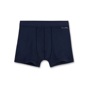 Sanetta Jungen Short - Pant, Unterhose, Organic Cotton, 104-176, einfarbig Dunkelblau 164