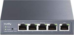 Cudy Gigabit Multi-WAN VPN Router káblový router Fast Ethernet, Gigabit Ethernet Grey