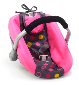 Bayer Chic 2000 Puppen-Autositz - Farbe: Funny Pink; 708 24