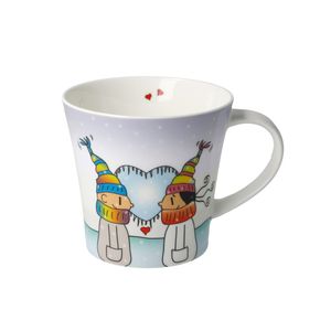 Goebel Der kleine Yogi® Wohnaccessoires 'Coffee-/Tea Mug - Herz erwärmt'