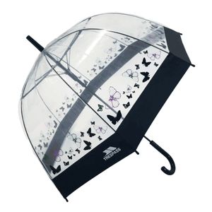 Průhledný deštník Trespass Papillon TP3485 (jedna velikost) (potisk motýlů)