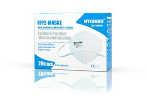 HYGISUN - Atemschutzmaske FFP2 NR - 20 Stck