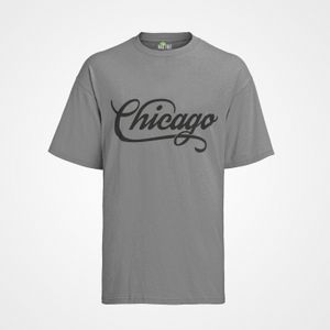 Bio T-Shirt Herren Fashion Chicago Logo Style American City Shirt Man CH NY