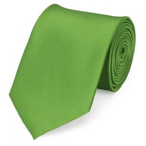 Fabio Farini - Krawatte - Grüne Herren Krawatten - Schlips mit Farbton Grün in 8cm Breit (8cm), Grasgrün