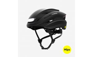 Lumos Ultra Mips Fahrradhelm, Farbe:black, Größe:M/L