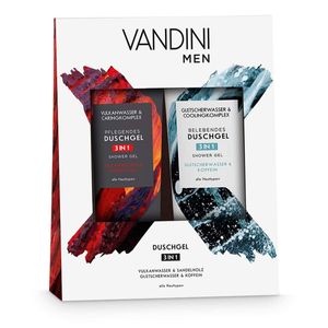 Aldo Vandini Men Duo Geschenkset mit 3 in 1 Spezial Duschgel 400ml