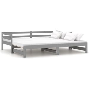 vidaXL Rozťahovacia posteľ z borovicového masívu 2x(90x200) cm