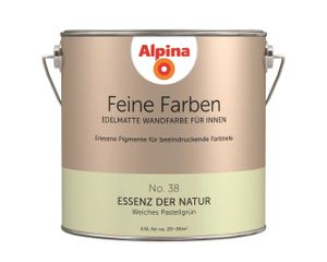 Alpina Feine Farben No. 38 Essenz der Natur 2,5 L weiches pastellgrün edelmatt
