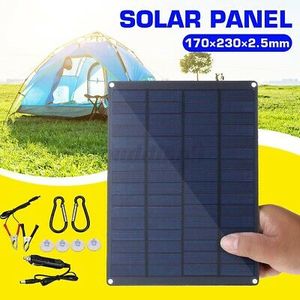 100W Watt 18V Solarpanel Solarmodul Solarzelle Solar Mono Photovoltaikmodul DE