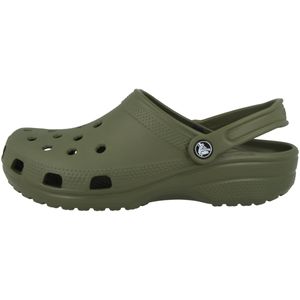 crocs Damen-Herren-Sport-Freizeit-Clog-Schuhe Classic Clog grün, Größe:48-49