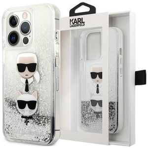 Karl Lagerfeld für iPhone 13 PRO MAX Schutzhülle Handyhülle Case Liquid Glitter