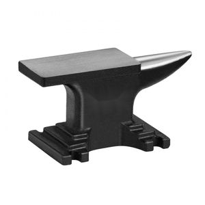 Anvilware - Jednorohá kovadlina ze 4kg lité oceli - Kovaná a robustní kovářská kovadlina - Ideální pro klenotníky a kovotepce - Ideální nástroj pro nýtování, rovnání, kování a tvarování.