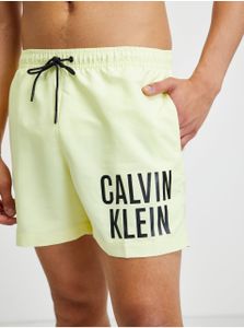 Hellgelbe Calvin Klein Badehose für Männer