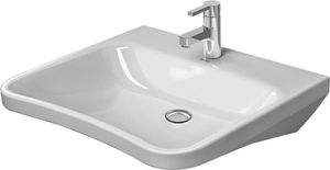 Duravit Waschtisch DuraStyle Vital Med 6 ohne ÜL, mit HLB, 1 HL, weiß
