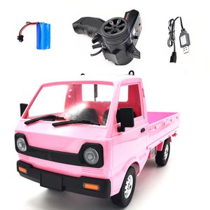 RC Car Modell Spielzeug Drift Truck Climbing Truck Car Standard in Pink für Full Scale WPL